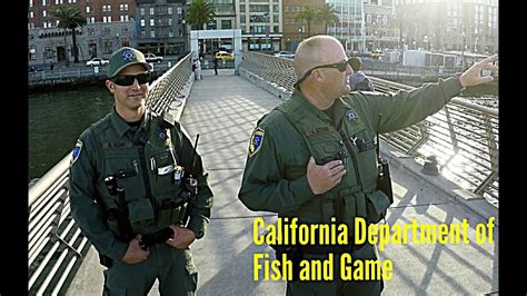 california fish & game department.